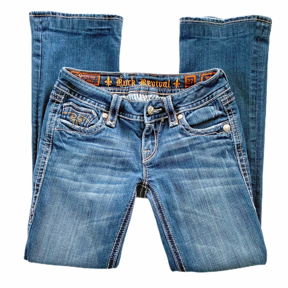 Rock Revival Debbie Bootcut SZ 27 - Picture 4 of 10